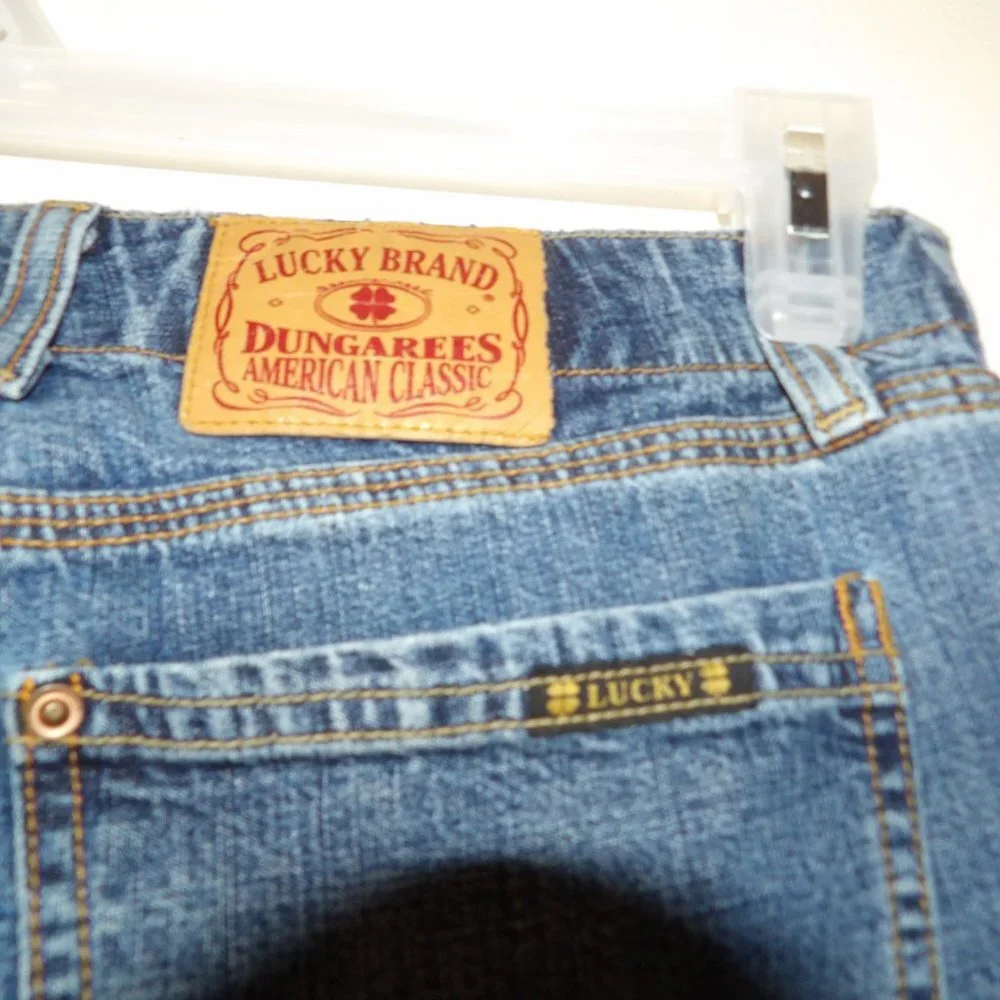 Lucky Brand " Progressive Crop " 100% Cotton Jeans Sz 8/29 - Picture 3 of 7